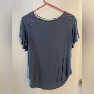 Rewind Short Sleeve Blouse